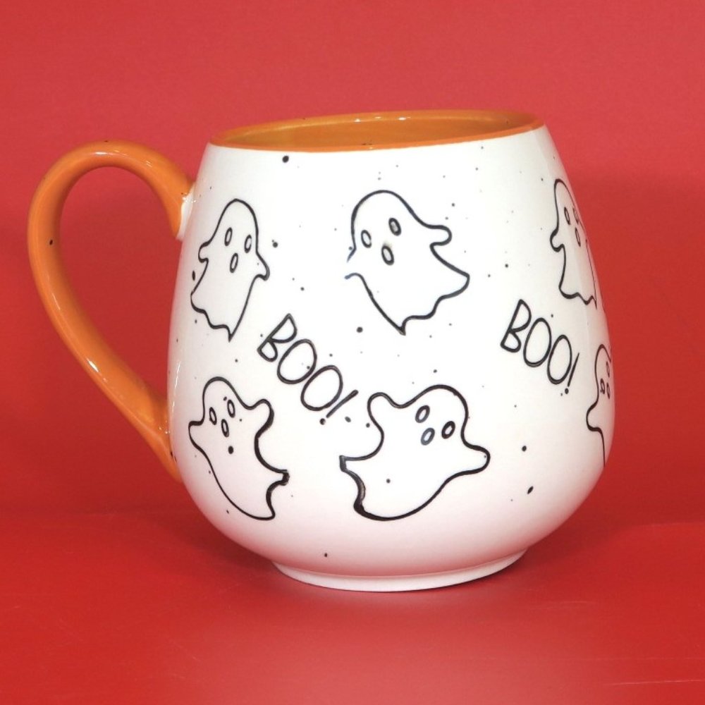 Meritage Halloween Coffee Cup Mug Ghost Boo